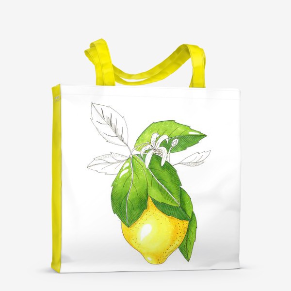 Сумка-шоппер «Сочный лимон»