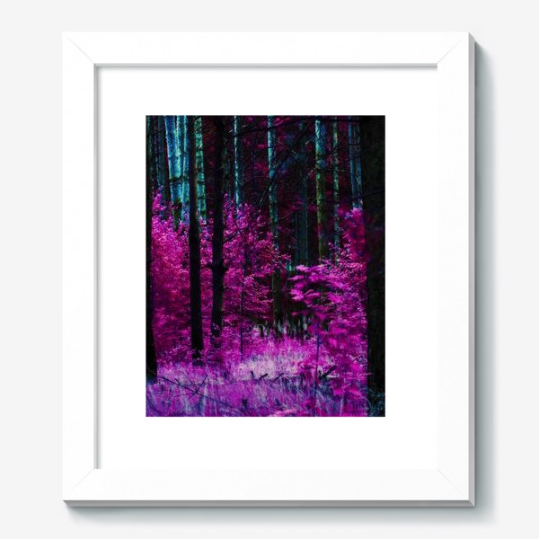 Картина «Сиреневый лес»