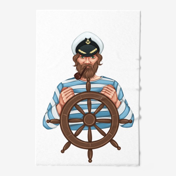 Полотенце «Моряк, капитан»