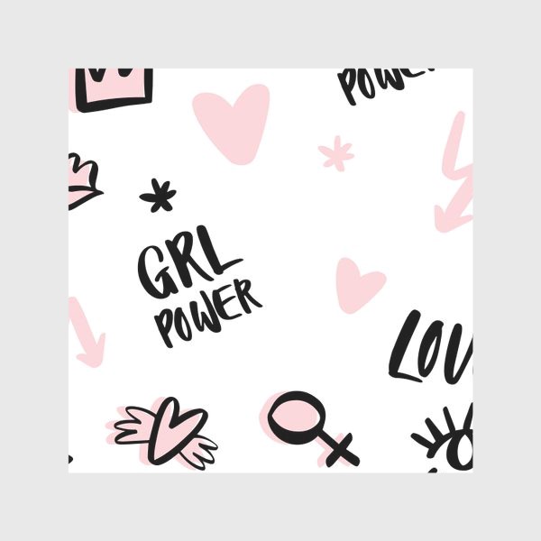 Скатерть «Girl Power Pattern»