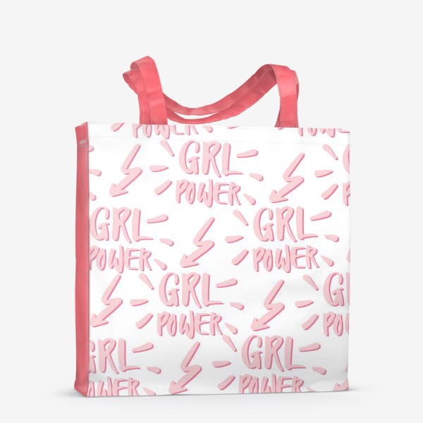 Сумка-шоппер «Girl Power Pattern»