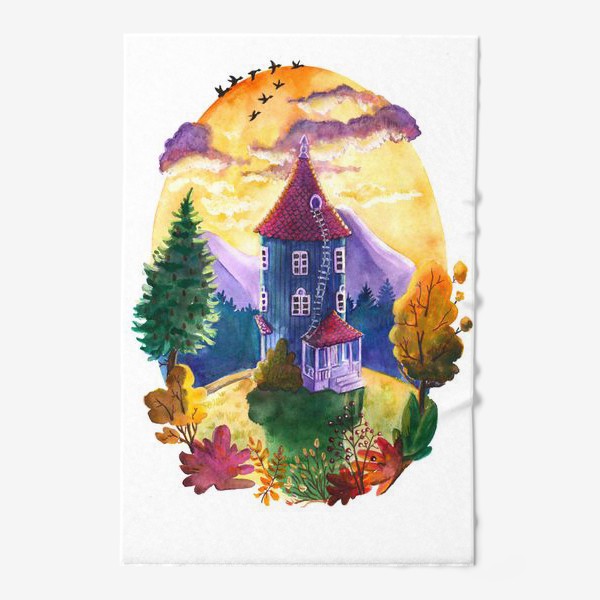 Полотенце «moomin house autumn»