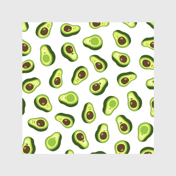 Скатерть «Авокадики, веселые авокадо»