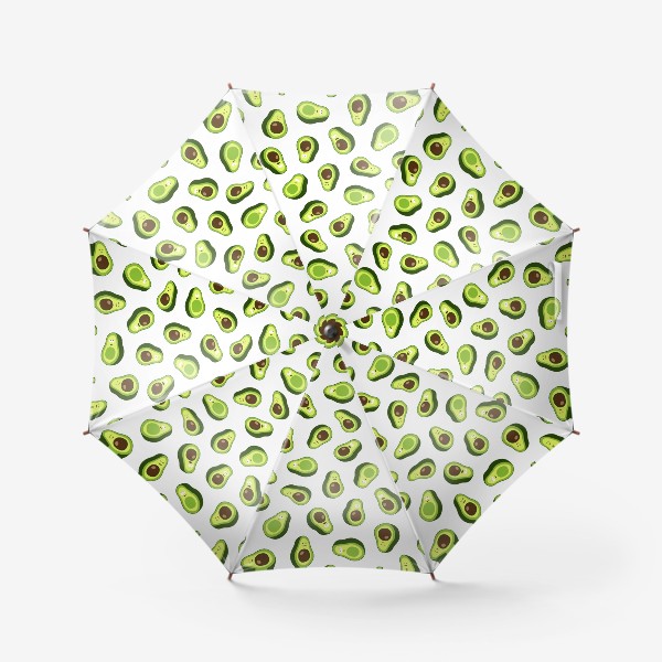 Зонт «Авокадики, веселые авокадо»
