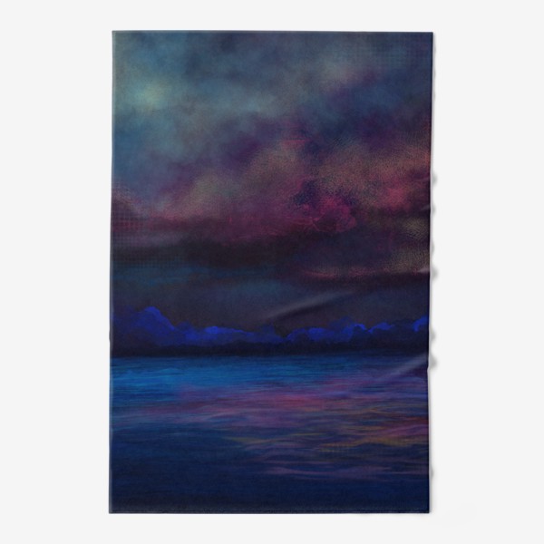 Полотенце «Магический пейзаж - ночь на море»