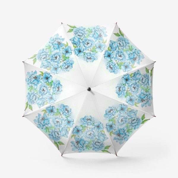 Зонт «Всплеск цветочных волн»