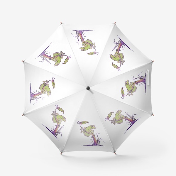 Зонт «Лягушка на ветке»