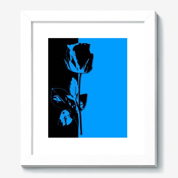 Картина «Роза голубая»