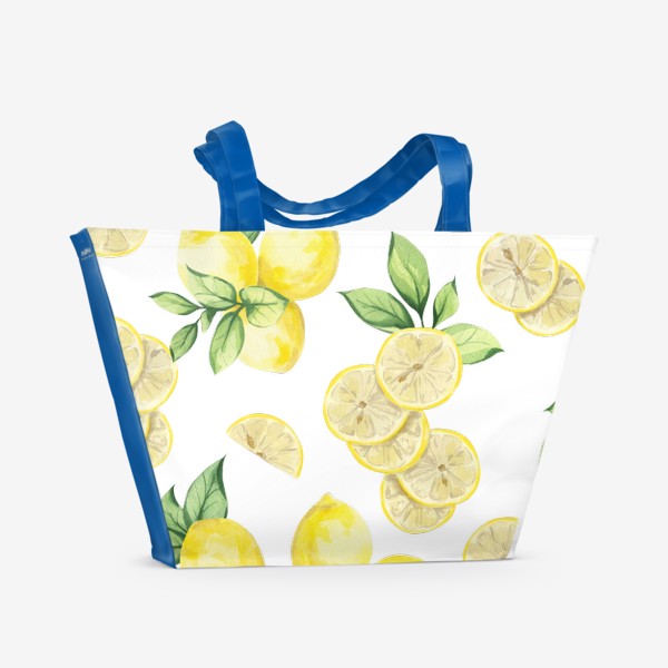Пляжная сумка &laquo;Лимоны&raquo;