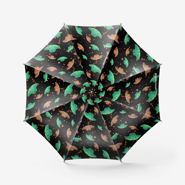 Зонт «Акварельные бабочки»