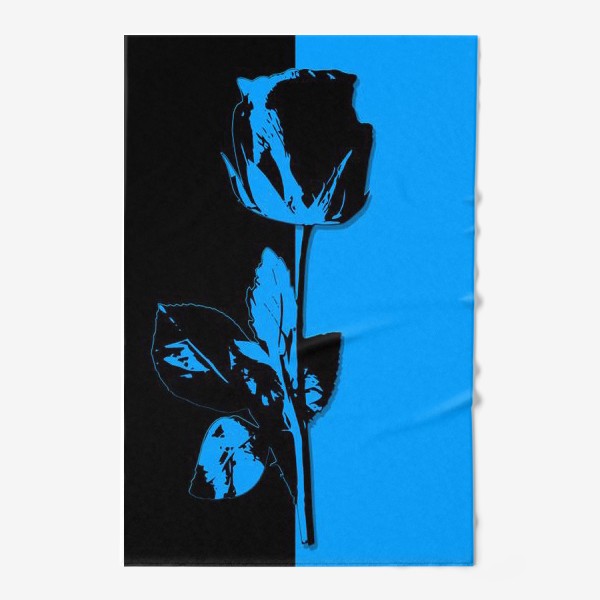 Полотенце «Роза голубая»