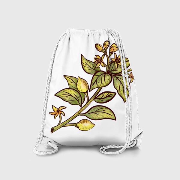 Рюкзак «Цветущий пион»