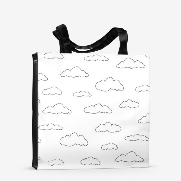 Сумка-шоппер «облака»
