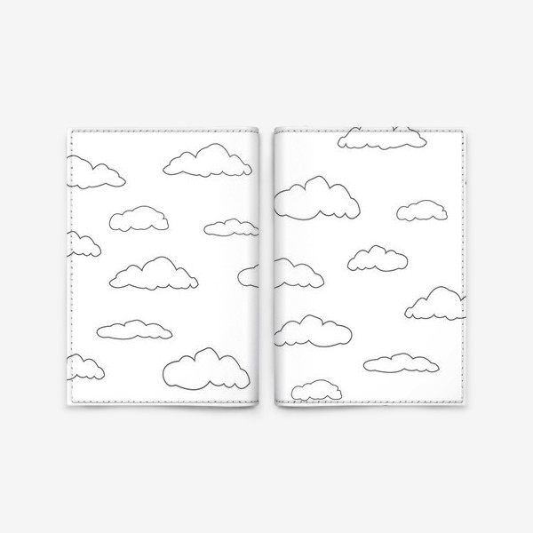 Обложка для паспорта «облака»