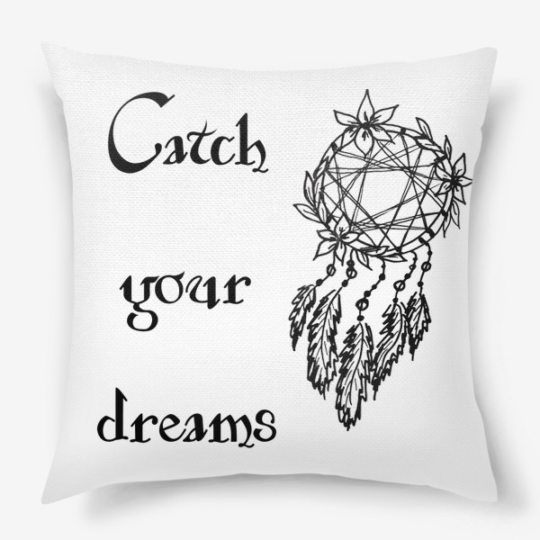 Подушка «Ловец снов, Dreamcatcher»