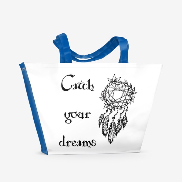 Пляжная сумка «Ловец снов, Dreamcatcher»