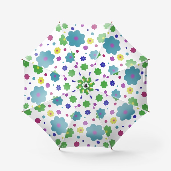 Зонт «Цветочный принт 1»