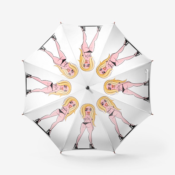 Зонт «Девушка»