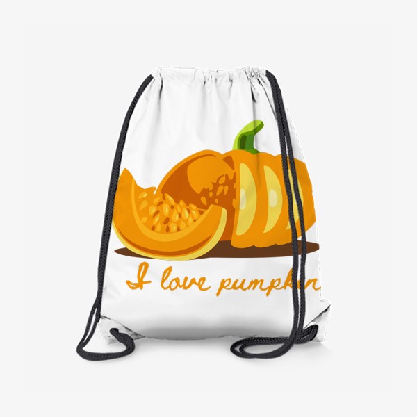 Рюкзак «Я люблю тыкву / I love pumpkin»