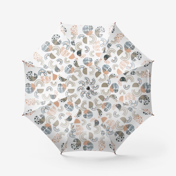 Зонт «Современный абстрактный бесшовный паттерн с геометрическими фигурами.»