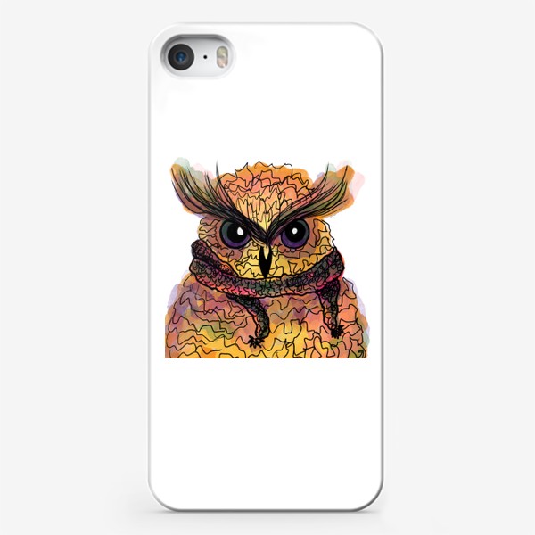 Чехол iPhone «Сова - милые животные»
