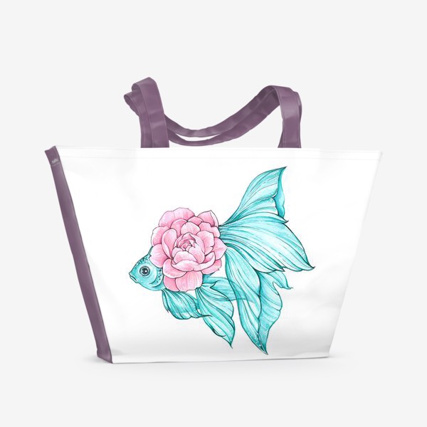 Пляжная сумка «Волшебная рыбка»