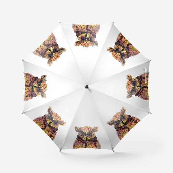 Зонт «Сова - милые животные»