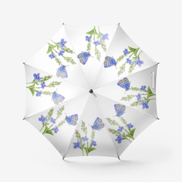 Зонт «Полевые цветы»
