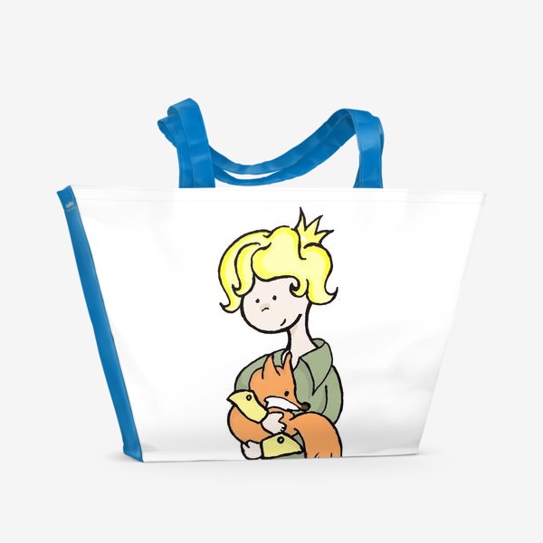 Пляжная сумка «маленький принц»