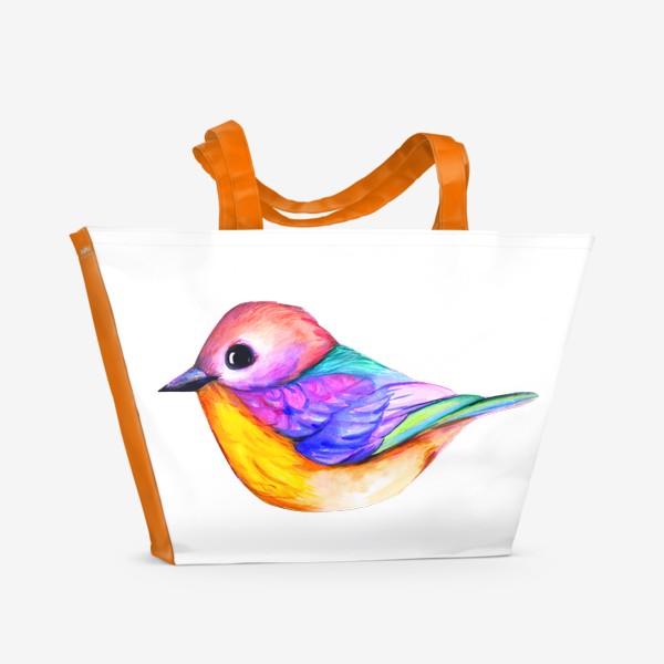 Пляжная сумка «Птица Счастья »