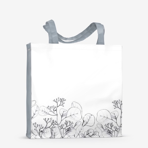 Сумка-шоппер «Листья эвкалипта»