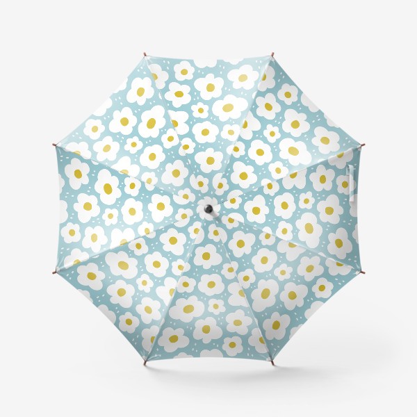 Зонт «Цветы абстракция»