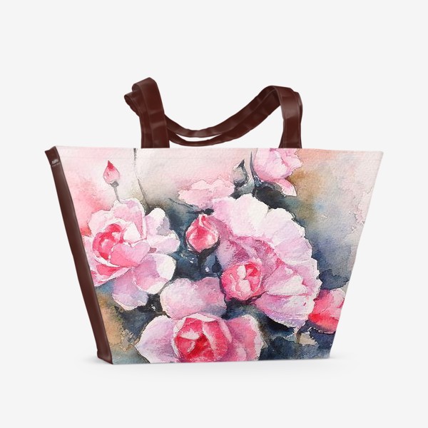 Пляжная сумка «Розы»