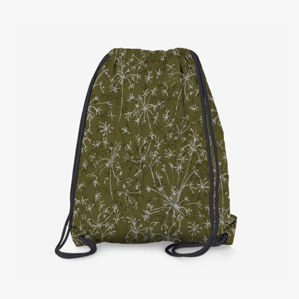 Рюкзак «сухие веточки, травинки»