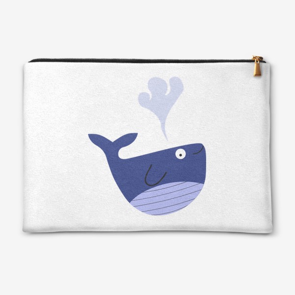 Косметичка «Голубой кит»