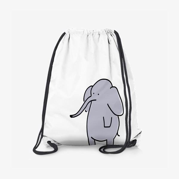 Рюкзак «Слоник. Серый слоник»