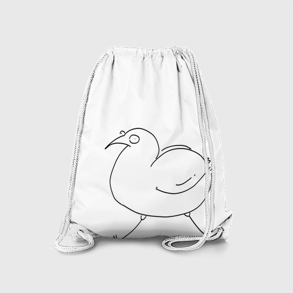 Рюкзак «Странная птичка»