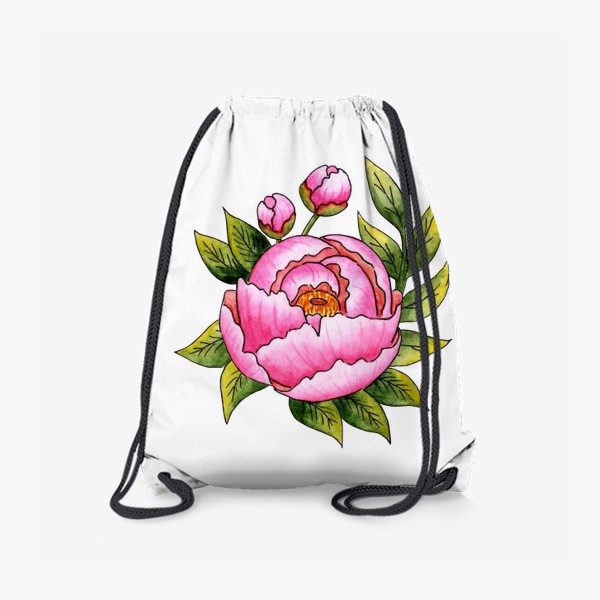 Рюкзак «Цветок пиона»