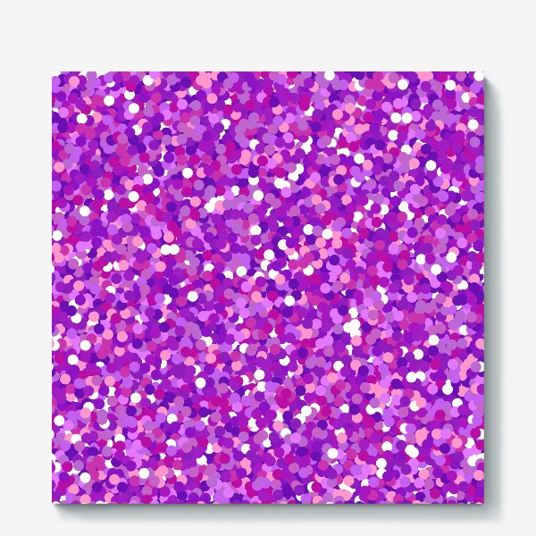 Холст «Фиолетовое конфетти»