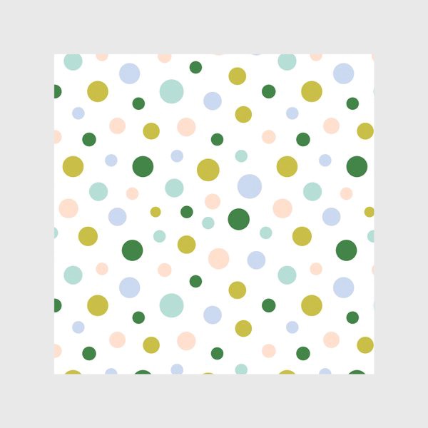 Скатерть «Узор с разноцветными точками»