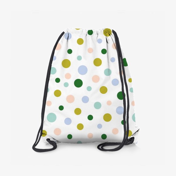 Рюкзак «Узор с разноцветными точками»