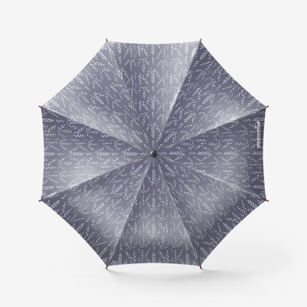 Зонт «Сиреневые листья»