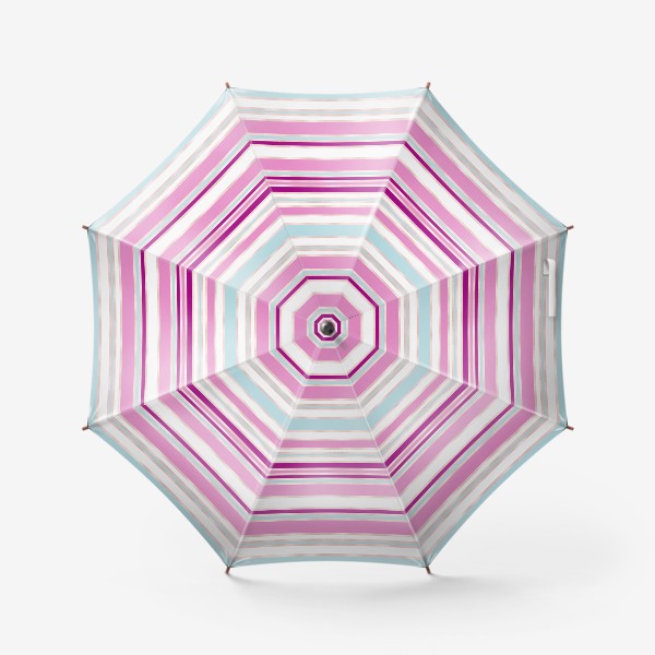 Зонт «Полосатый узор в пастельных тонах»
