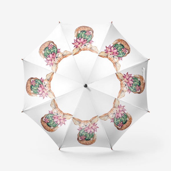 Зонт «Цветущий кактус»