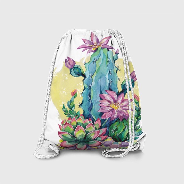 Рюкзак «Кактусы цветут»