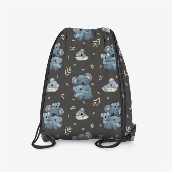 Рюкзак «Спящие коалы на тёмном »