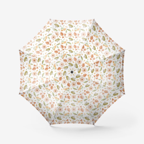 Зонт &laquo;Летние Весенние осенние цветы. Паттерн&raquo;