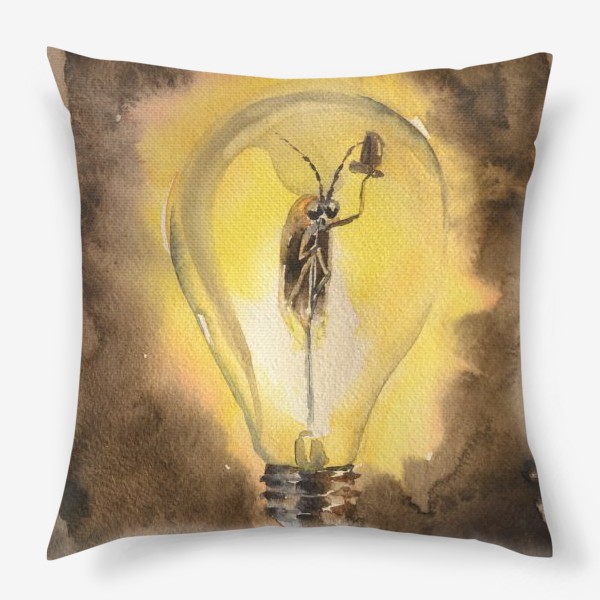 Подушка «Светящаяся лампа - Светлячок»