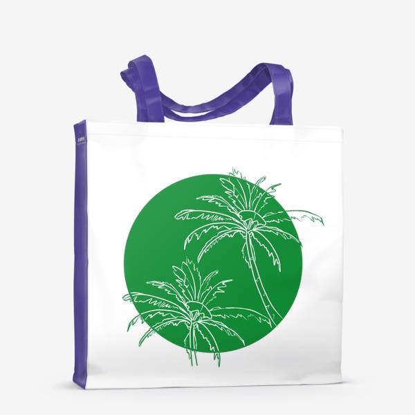 Сумка-шоппер «Пальмы»