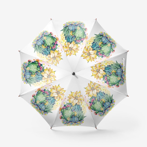 Зонт &laquo;Кактусы цветущие&raquo;